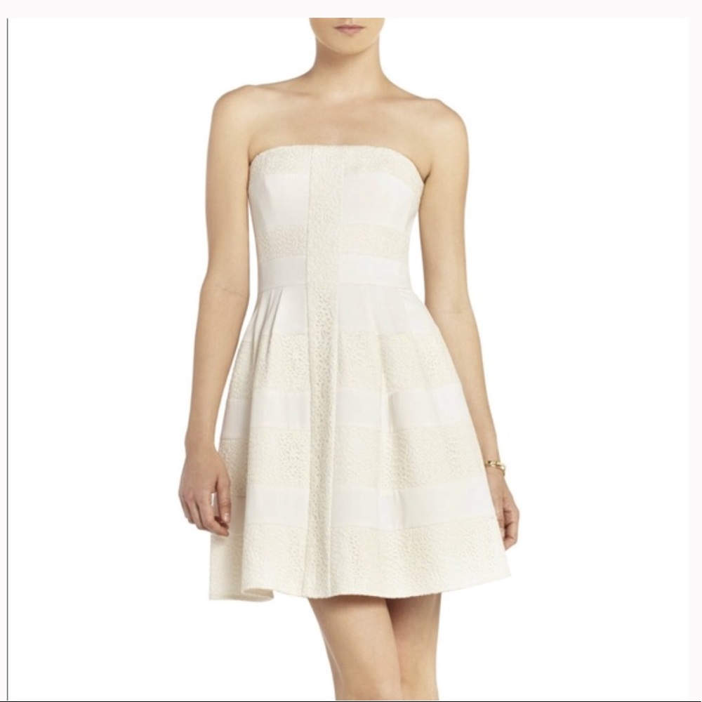 BCBG Maxazria Strapless Cocktail Dress NWT